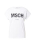 MOSS COPENHAGEN Tricou 'Alva' negru / alb - Pled.ro