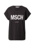 MOSS COPENHAGEN Tricou 'Alva' negru / alb - Pled.ro