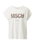 MOSS COPENHAGEN Tricou 'Alva' șamoa / alb - Pled.ro