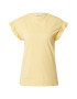 MOSS COPENHAGEN Tricou 'Liv' galben pastel - Pled.ro