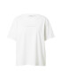 MOSS COPENHAGEN Tricou 'Terina' gri metalic / alb - Pled.ro