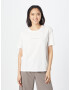 MOSS COPENHAGEN Tricou 'Terina' gri metalic / alb - Pled.ro