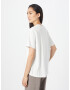 MOSS COPENHAGEN Tricou 'Terina' gri metalic / alb - Pled.ro