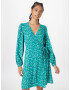 Moves Rochie tip bluză 'Mollie' bleumarin / verde jad / alb - Pled.ro