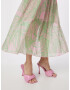 Moves Rochie verde kiwi / mov orhidee - Pled.ro