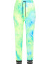 myMo ATHLSR Pantaloni sport albastru neon / verde neon - Pled.ro