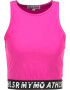 myMo ATHLSR Sport top roz neon / negru / alb - Pled.ro