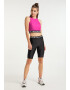 myMo ATHLSR Sport top roz neon / negru / alb - Pled.ro