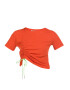 myMo ATHLSR Tricou funcțional verde kiwi / roșu orange - Pled.ro