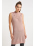 myMo ROCKS Rochie tricotat roz - Pled.ro