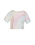 MYMO Tricou albastru pastel / galben pastel / roz pastel - Pled.ro