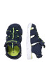 KangaROOS Sandale 'Mini' bleumarin / verde neon - Pled.ro