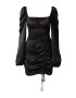 NA-KD Rochie negru / alb - Pled.ro