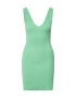 NA-KD Rochie tricotat verde deschis - Pled.ro