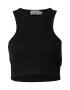 NA-KD Top 'Anika Teller' negru - Pled.ro