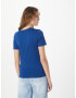 NAF NAF Tricou albastru cobalt / portocaliu / roz / alb - Pled.ro