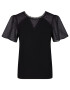 NAF NAF Tricou 'Phoebe' negru - Pled.ro