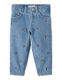 NAME IT Jeans 'Bella' bleumarin / albastru denim / verde pastel / roz pastel - Pled.ro