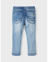 NAME IT Jeans 'ROBIN' albastru denim / alb - Pled.ro