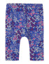 NAME IT Leggings 'LUNNA' albastru cobalt / mov închis / roz / alb - Pled.ro