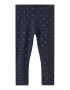 NAME IT Leggings 'Vivian' albastru marin / gri - Pled.ro