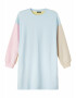 NAME IT Rochie bej / azuriu / galben pastel / roz - Pled.ro