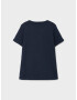 NAME IT Tricou 'Duman' bleumarin / albastru deschis / roșu - Pled.ro