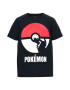 NAME IT Tricou 'Nabel Pokemon' roșu deschis / negru / alb - Pled.ro