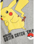 NAME IT Tricou 'Nikhil Pokemon' galben / gri amestecat / roșu / negru - Pled.ro