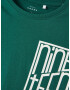 NAME IT Tricou 'VAGNO' verde smarald / alb - Pled.ro