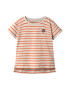 NAME IT Tricou 'VOBY' bej / roșu orange / negru - Pled.ro