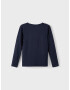 NAME IT Tricou 'VUX' bleumarin / portocaliu deschis / alb - Pled.ro