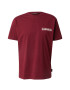 NAPAPIJRI Tricou 'FREESTYLE' roșu merlot / alb - Pled.ro