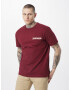 NAPAPIJRI Tricou 'FREESTYLE' roșu merlot / alb - Pled.ro