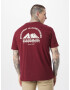 NAPAPIJRI Tricou 'FREESTYLE' roșu merlot / alb - Pled.ro