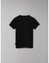 NAPAPIJRI Tricou negru / alb - Pled.ro