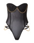 Nasty Gal Body auriu / negru - Pled.ro