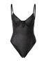 Nasty Gal Body negru / argintiu - Pled.ro