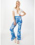 Nasty Gal Pantaloni albastru / azuriu / alb - Pled.ro