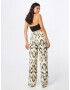 Nasty Gal Pantaloni crem / negru - Pled.ro