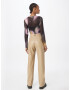 Nasty Gal Pantaloni gri taupe - Pled.ro