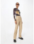 Nasty Gal Pantaloni gri taupe - Pled.ro