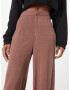 Nasty Gal Pantaloni maro ruginiu - Pled.ro