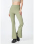 Nasty Gal Pantaloni verde deschis - Pled.ro