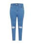 Nasty Gal Plus Jeans albastru denim - Pled.ro