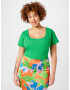 Nasty Gal Plus Tricou body verde - Pled.ro