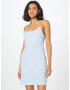 Nasty Gal Rochie albastru deschis / alb - Pled.ro