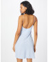 Nasty Gal Rochie albastru deschis / alb - Pled.ro