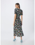 Nasty Gal Rochie albastru deschis / verde / mov liliachiu / negru - Pled.ro