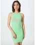 Nasty Gal Rochie 'California' verde măr / roz deschis - Pled.ro